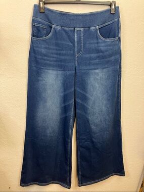 Halara Flex™ High Waisted *TALL* Pockets Baggy Wide Leg Washed Casual Jeans